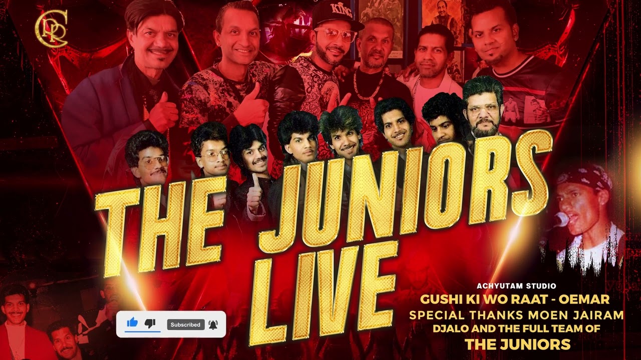 GUSHI KI WO RAAT II OEMAR II The Juniors Live II Rena Records Centre