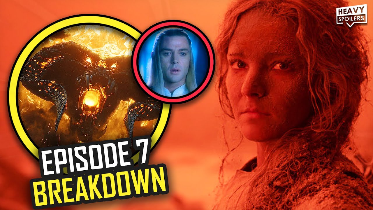 RINGS OF POWER Episode 7 Breakdown | Ending Explained, Review And Lord Of The Rings Easter Eggs