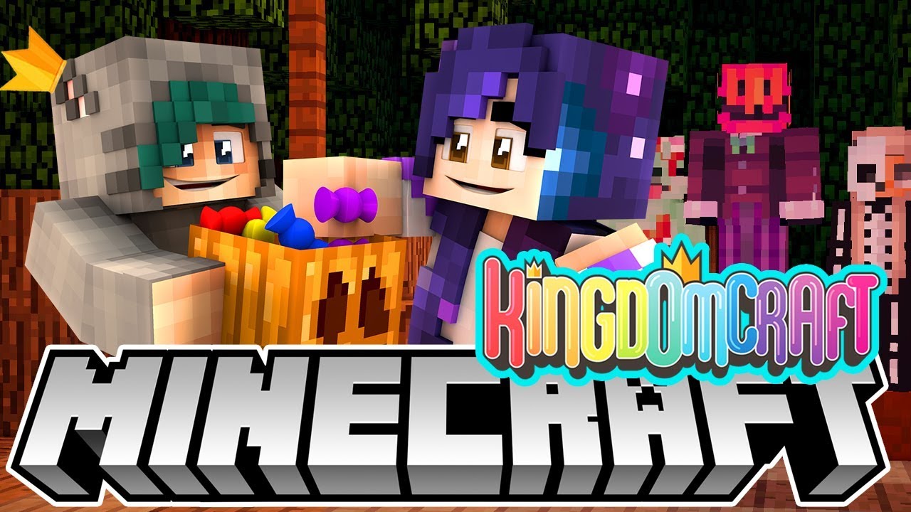 TRICK Or TREATING With LAURENZSIDE! - KingdomCraft Factions SMP - Ep.16