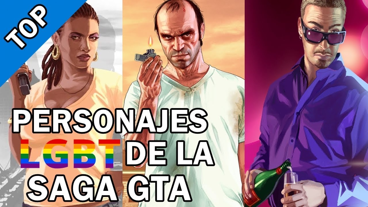 TOP 5: Personajes LGBT+ de la saga GTA