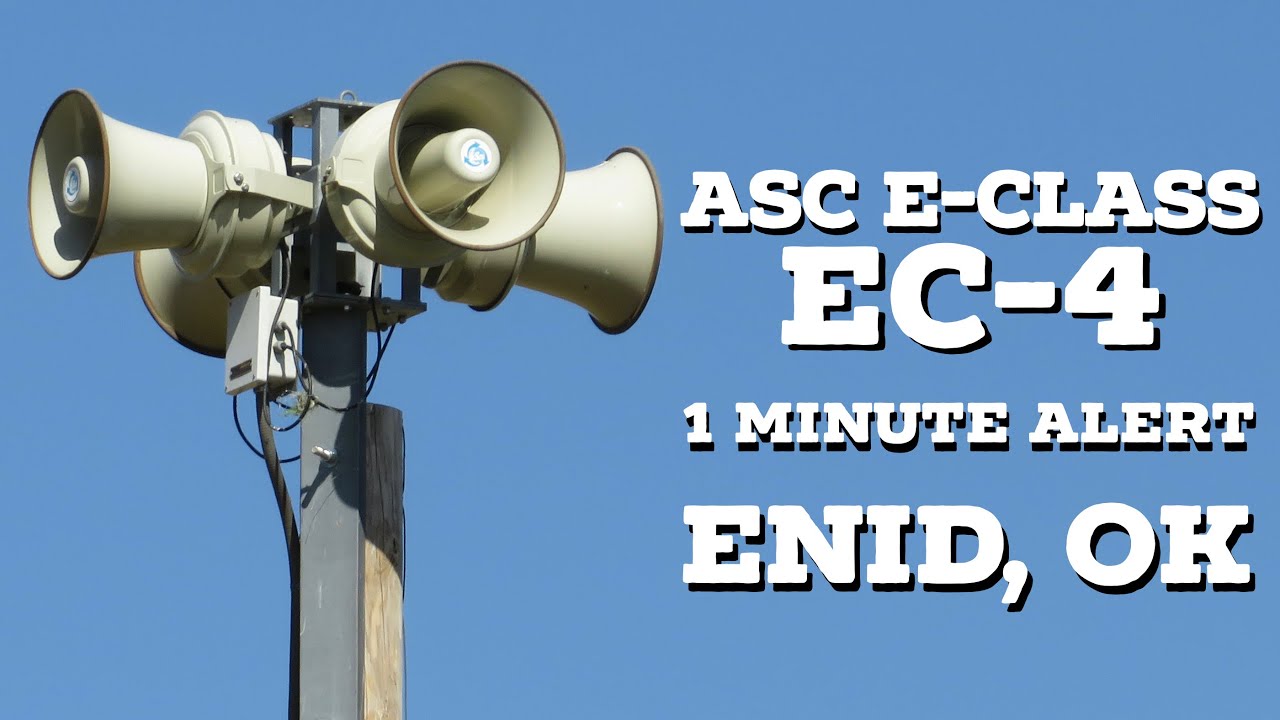 (750hz) ASC E-Class EC-4 | 1 Min. Alert | Enid, Oklahoma | 10/9/23