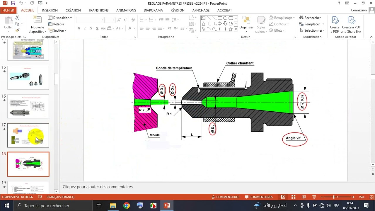 Formation  injection plastique : unité injection