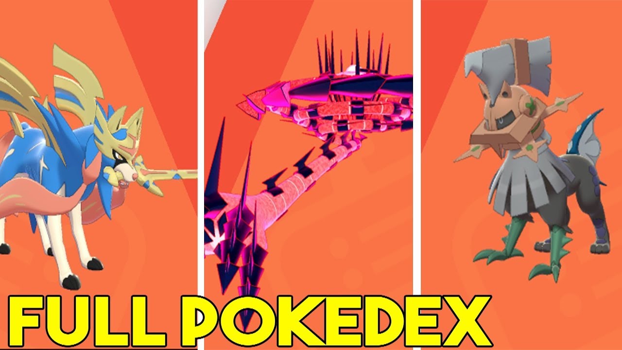 Pok&eacute;mon Sword & Shield - Full Pok&eacute;dex Complete
