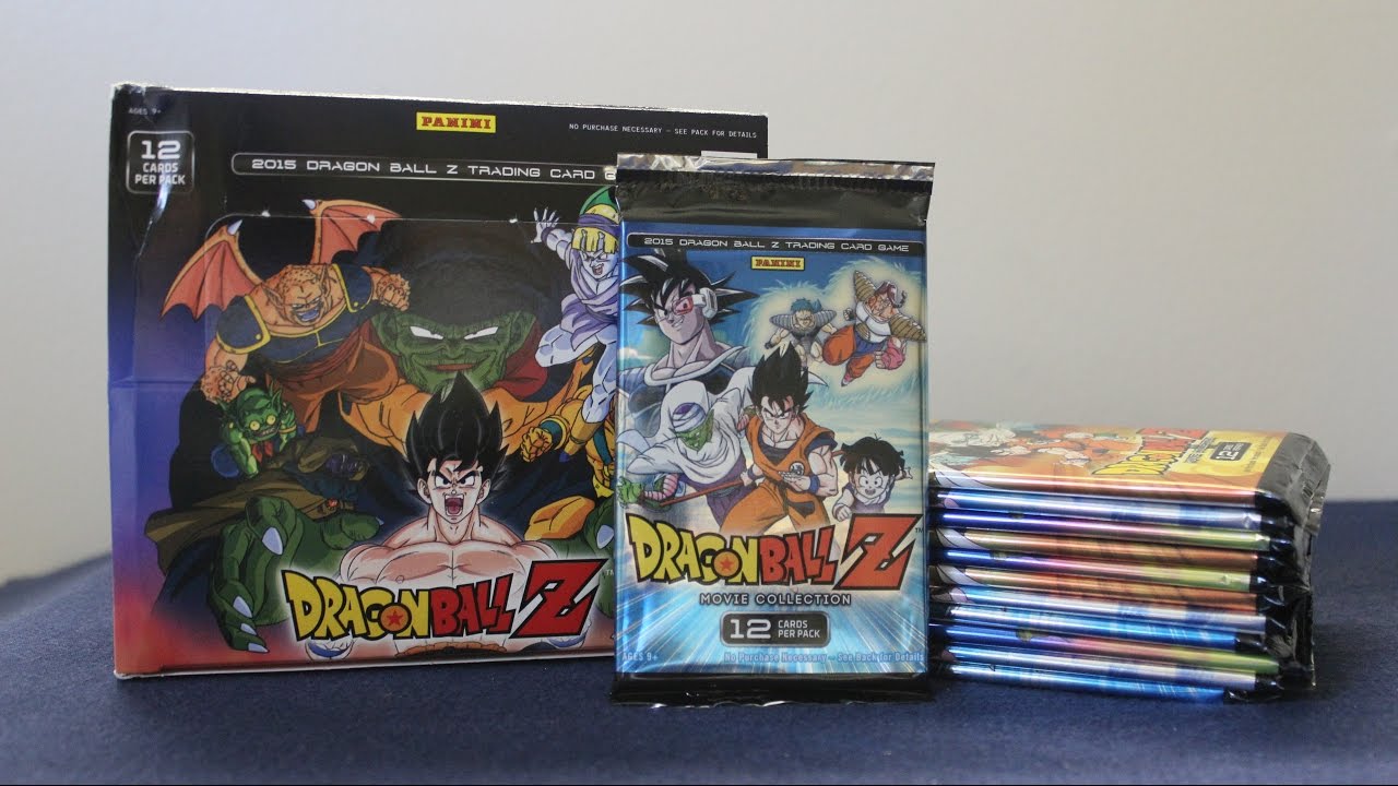 DRAGONBALL Z PANINI MOVIE COLLECTION - BOOSTER BOX OPENING (PART 2)