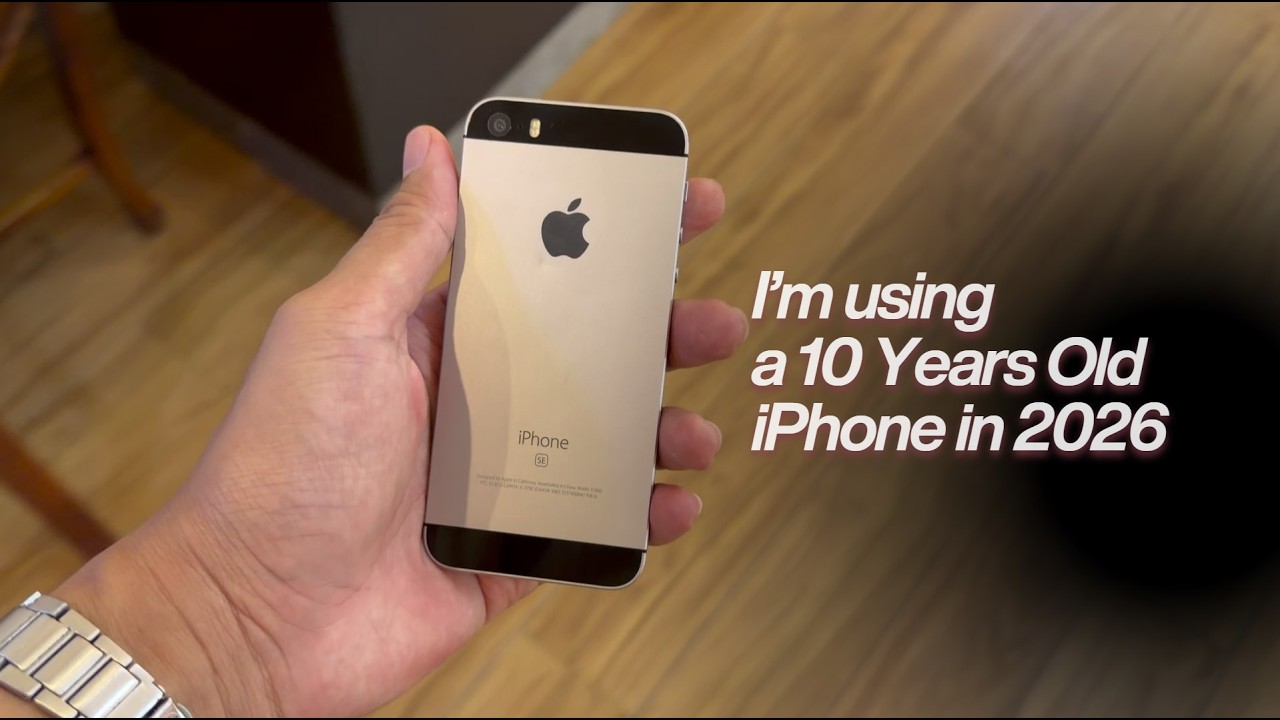 iPhone SE первого поколения в 2026 году: спустя 10 лет он всё ещё работает?!