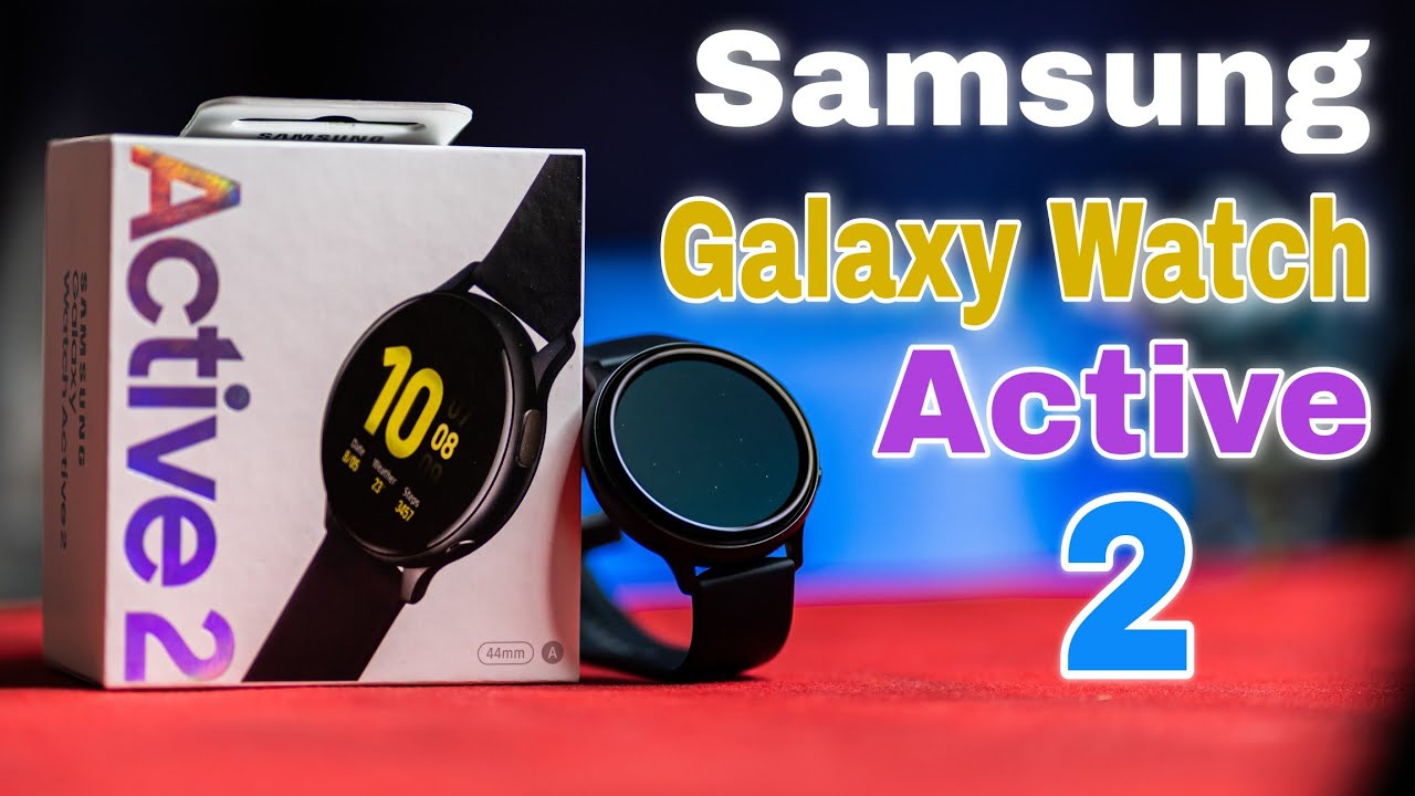 SAMSUNG GALAXY WATCH ACTIVE 2 Unboxing and First Impressions!!