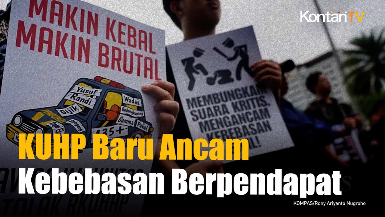 KUHAP-KUHP Baru Berlaku: Kebebasan Berpendapat Dibungkam