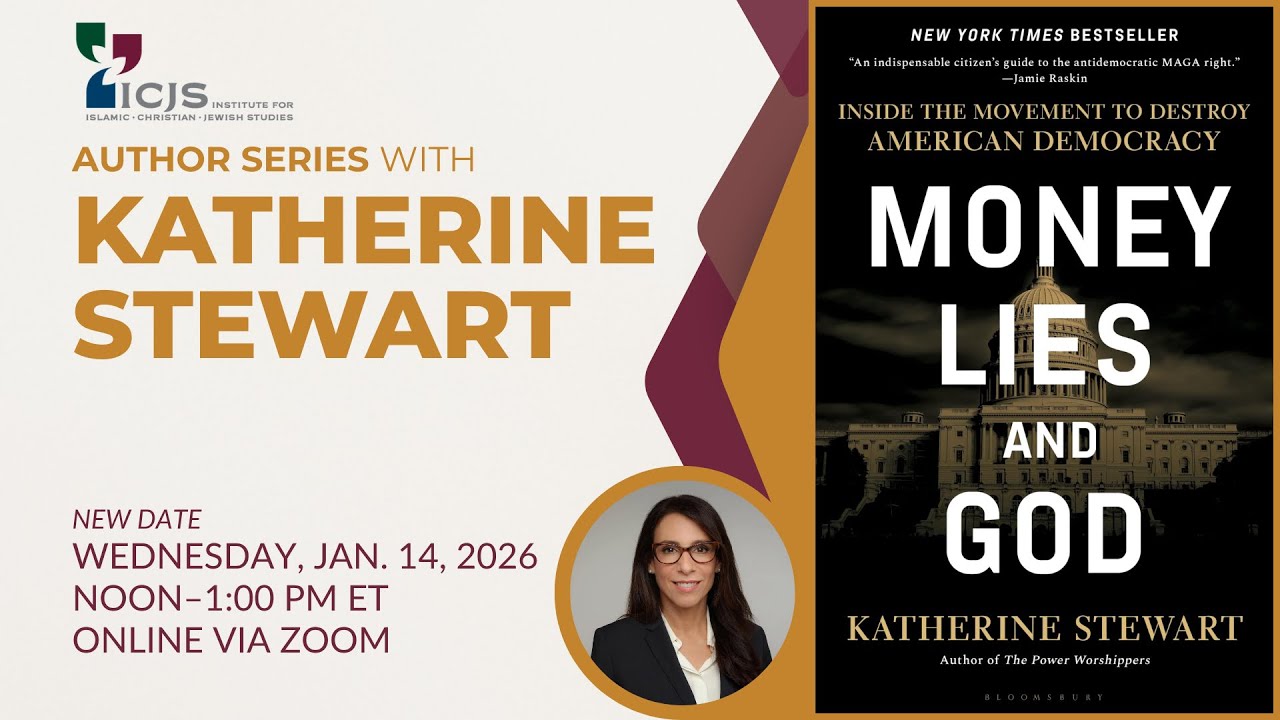 Author Series with Katherine Stewart: Money, Lies, and God
