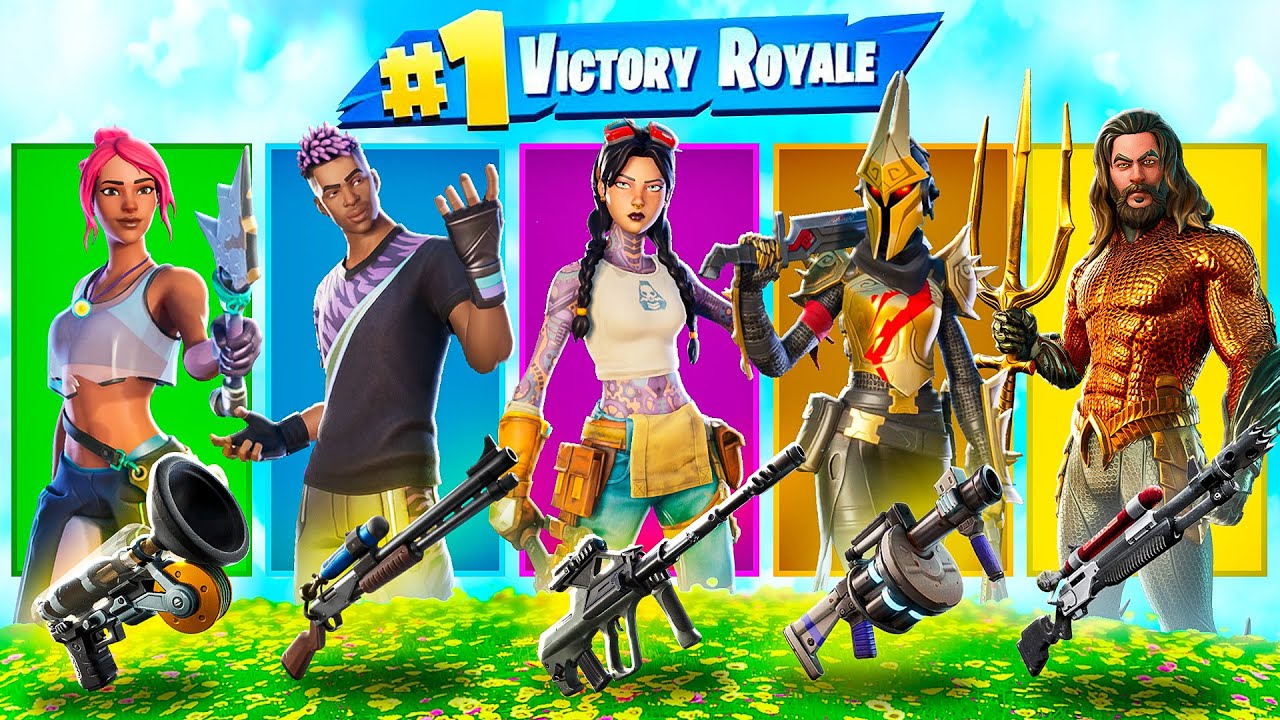 LA RANDOM SKIN CHALLENGE CON IL NUOVO PASS BATTAGLIA! - FORTNITE