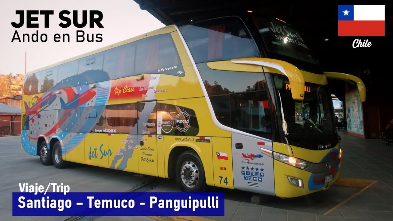 Поездка BUSES JET SUR, SANTIAGO PANGIPULLI на автобусе Marcopolo G7 KCLT56