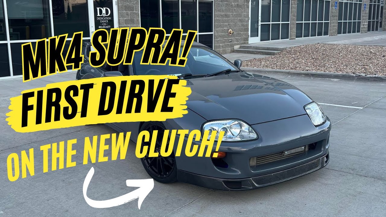 MK4 Supra clutch install: First drive experience | Southbend stage 3 daily clutch install!
