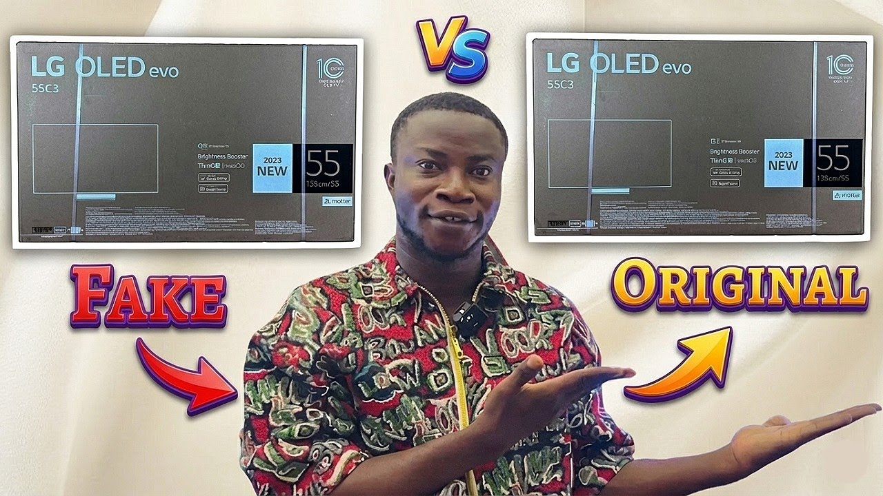 How to Verify a Fake and Original LG TV! 