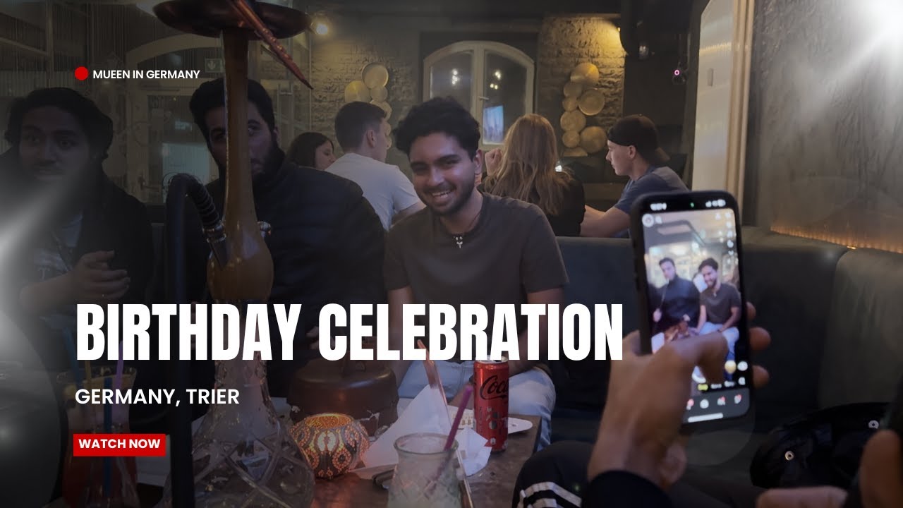 Friendship and Appreciation: A Birthday Vlog in Germany, Trier