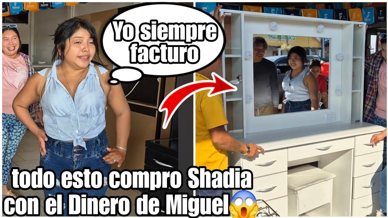 Dios Mio! Shadia acepto el Dinero que le ofrecio Miguel para comprar el tocador de su dueños😱