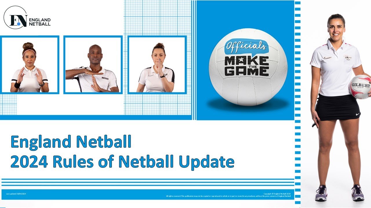 England Netball - 2024 Rules of Netball Update Webinar (General Release)