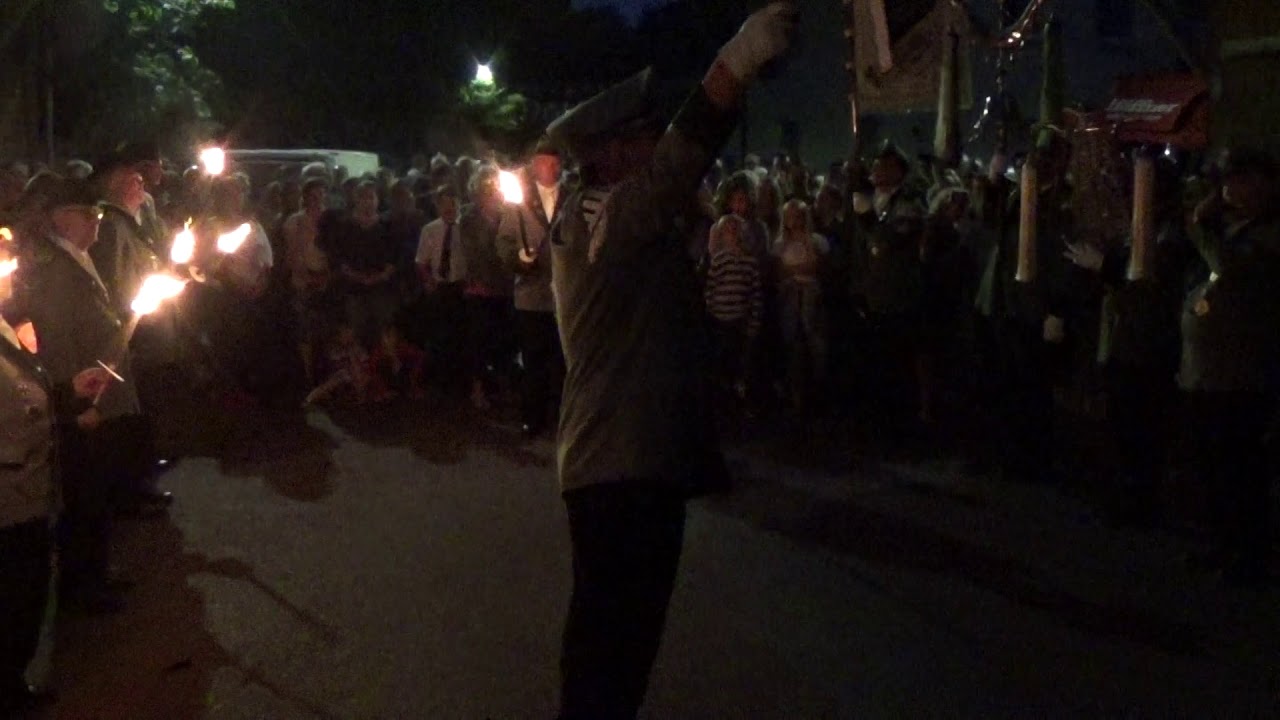 Jubiläumsschenfest Köln Stammheim 2019 der Zapfenstreich