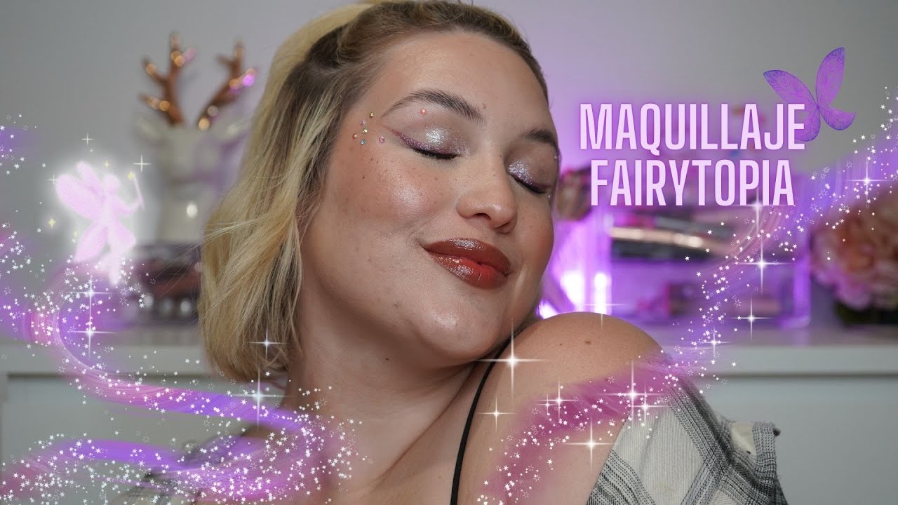 MAQUILLAJE ✨LUMINOSO✨ CON UN TOQUE DE FANTASÍA🔮