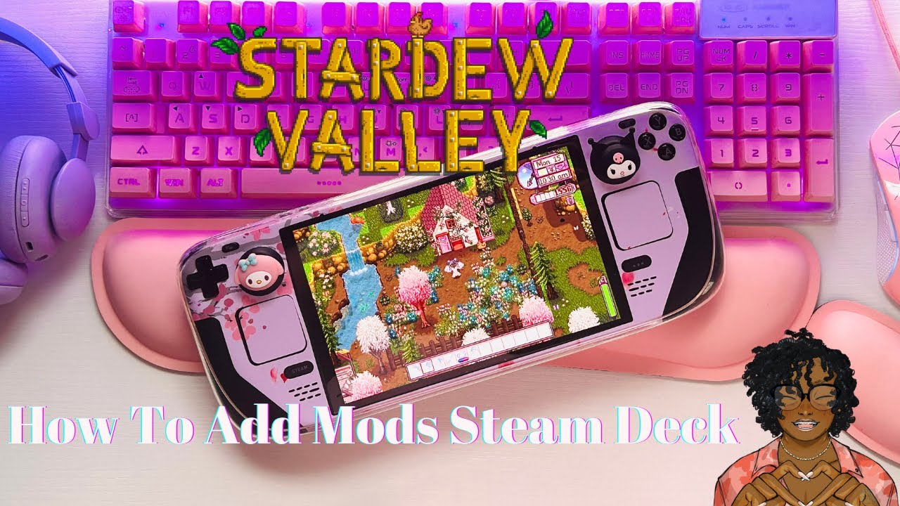 ♡ Как добавлять моды в Steam Deck | Stardew Valley 1.6 2024 ♡