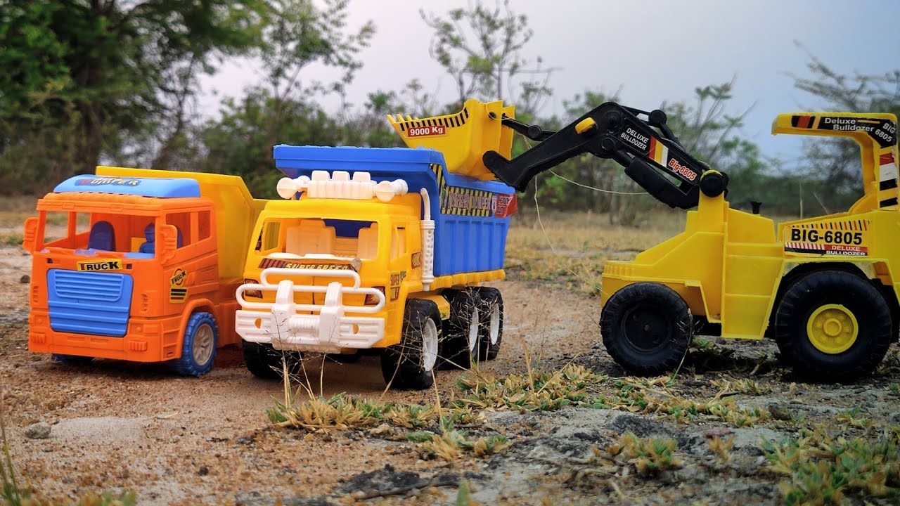 jcb | jcb machine fully loaded sand by truck | jcb video