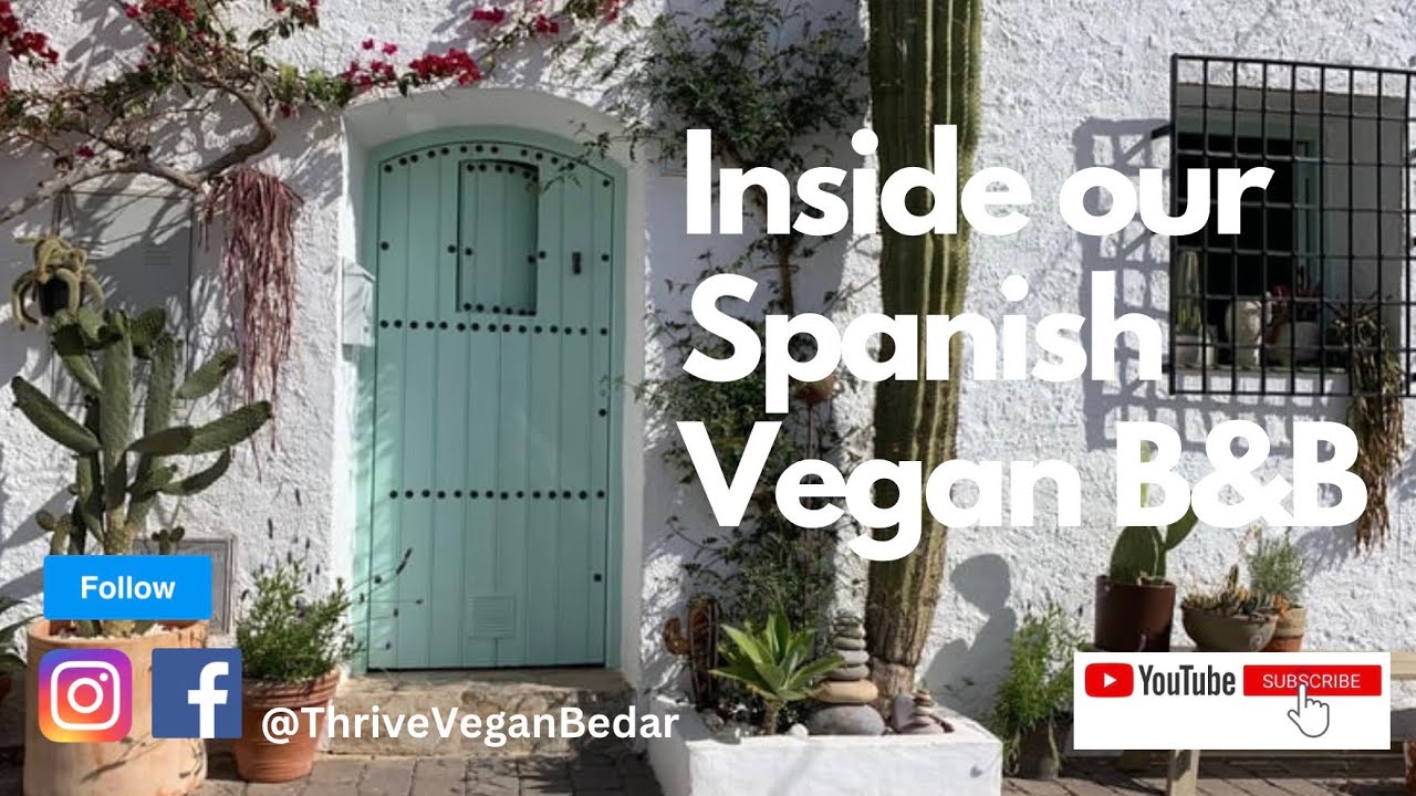 Episode 1 - Inside our Spanish Vegan B&B Thrive Vegan Bedar