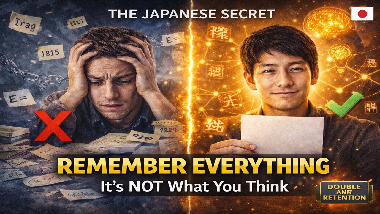 How To Remember EVERYTHING Like The Japanese Students (And How You Can Too)