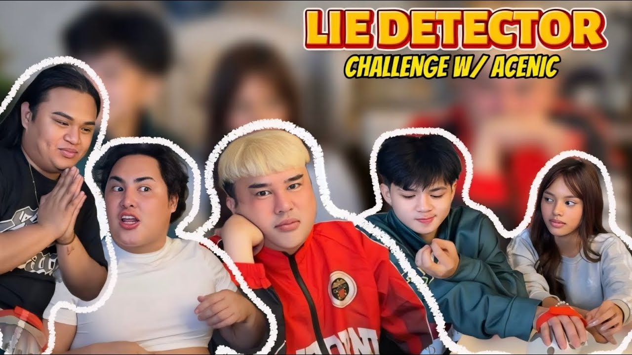 LIE DETECTOR CHALLENGE WITH ACENIC!! *May nag walk-out!! 