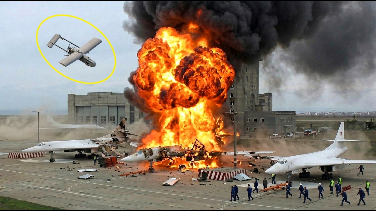 Ukrainian Drones STRIKE a Russian Airbase Deep Inside Russia &mdash; Then THIS Happened...
