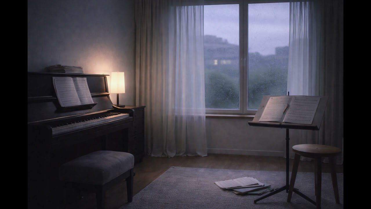 Quiet Piano After Rain | By the Window Light