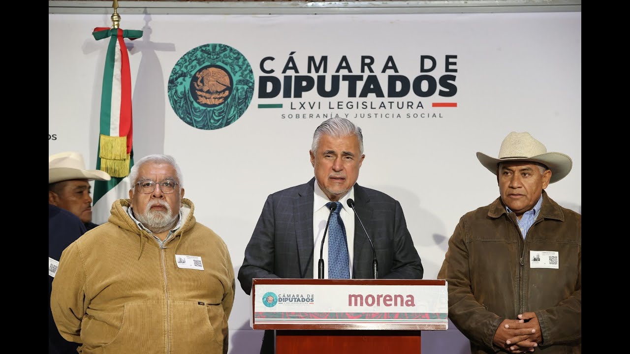 EN VIVO / Conferencia de prensa del Dip. Jos&eacute; Narro C&eacute;spedes (MORENA)