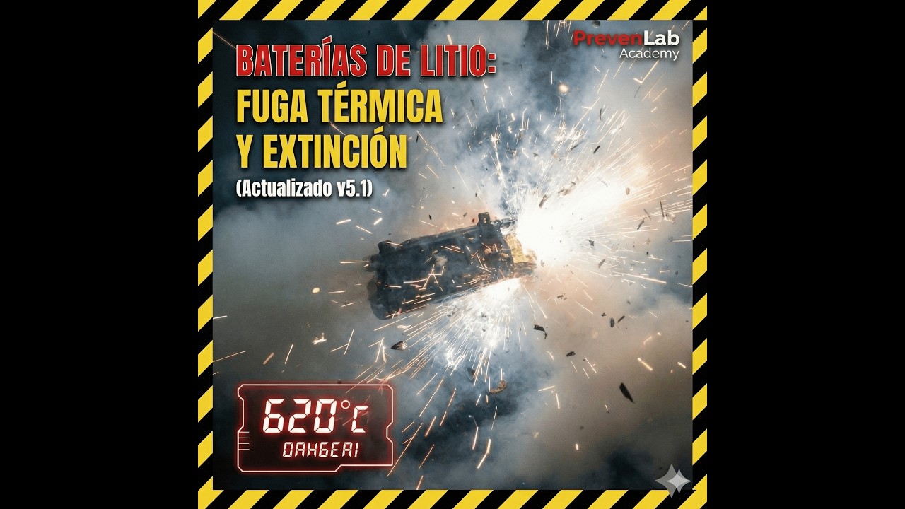 Episodio 5.1: Baterías de Litio: Fuga Térmica y Extinción (Actualizado v5.1)