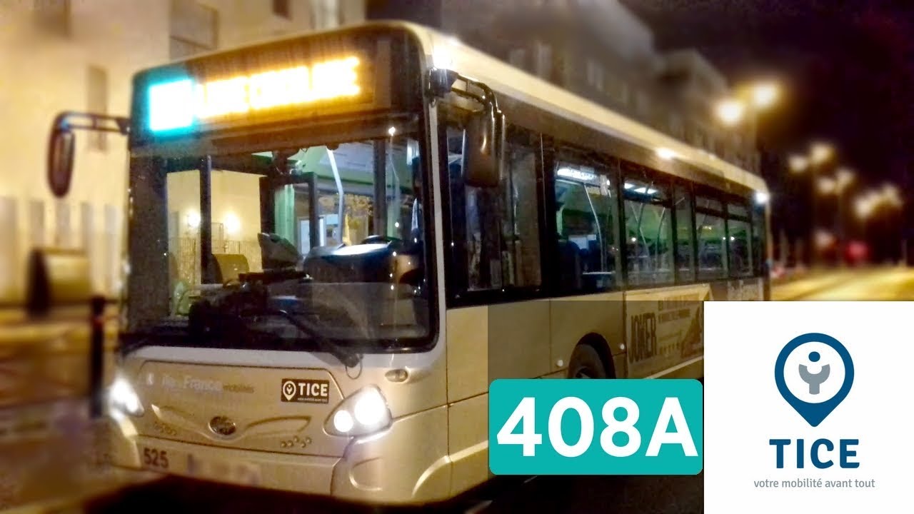 timelapse sur ligne 408A ( réseaux T.I.C.E )