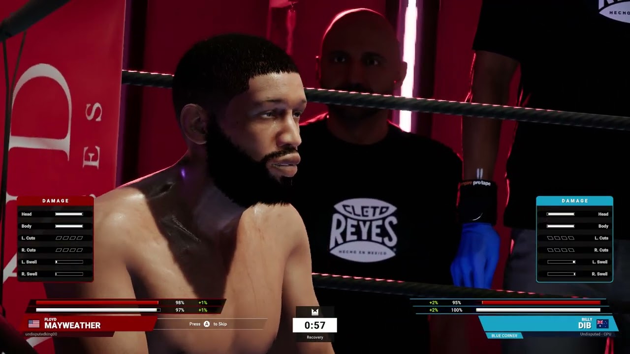Floyd Mayweather Vs Billy Dib - Undisputed Boxing Game - Full Fight!