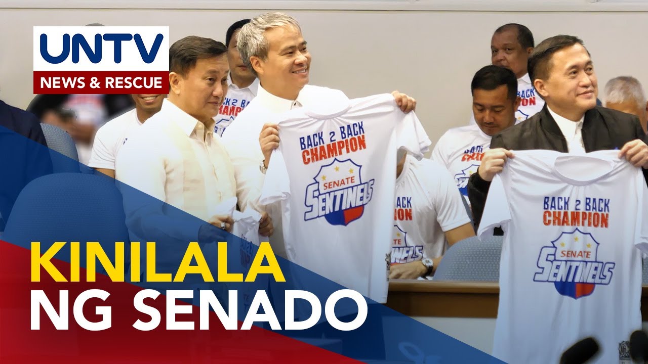 Back-to-back championship ng Senate Sentinels sa UNTV Cup Executive Face-Off, kinilala