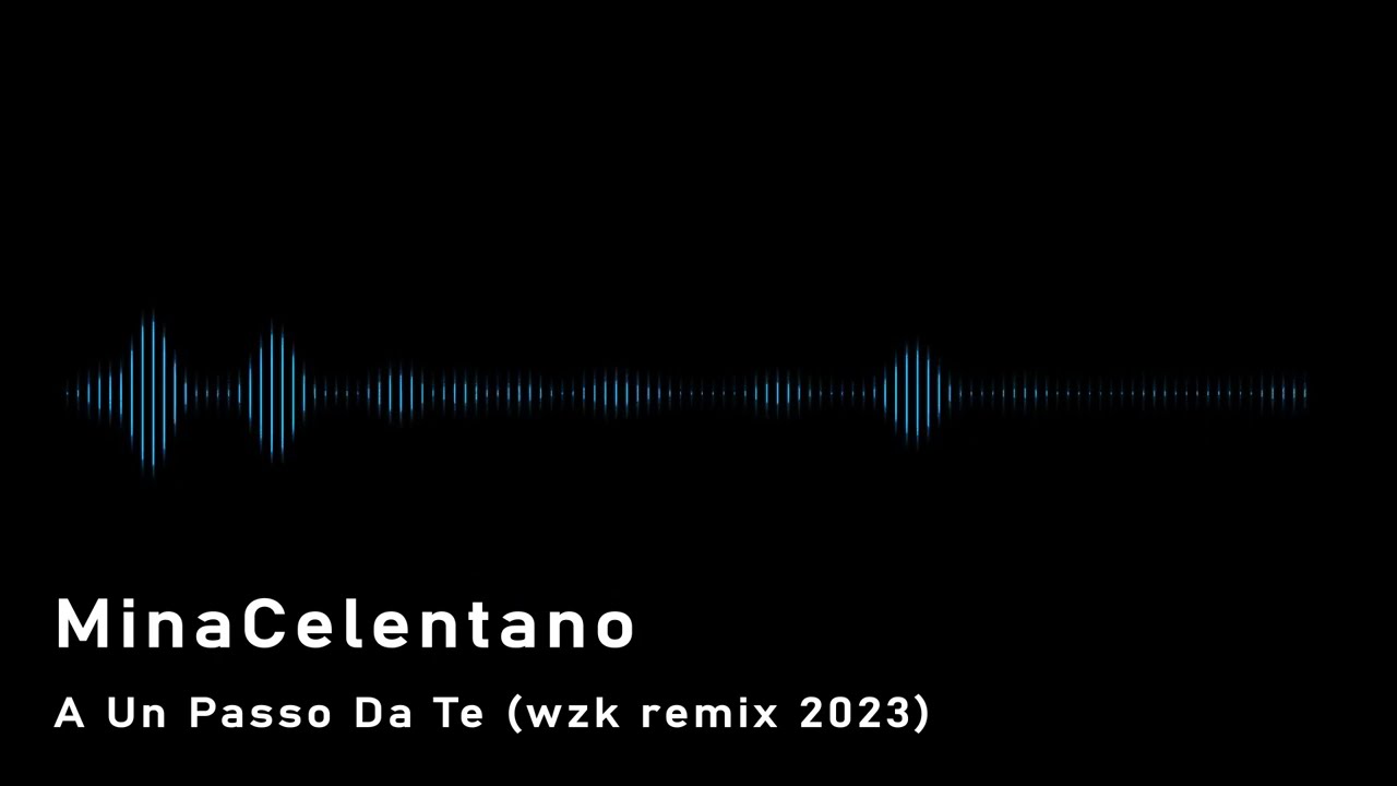 MinaCelentano - A Un Passo Da Te (wzk remix)