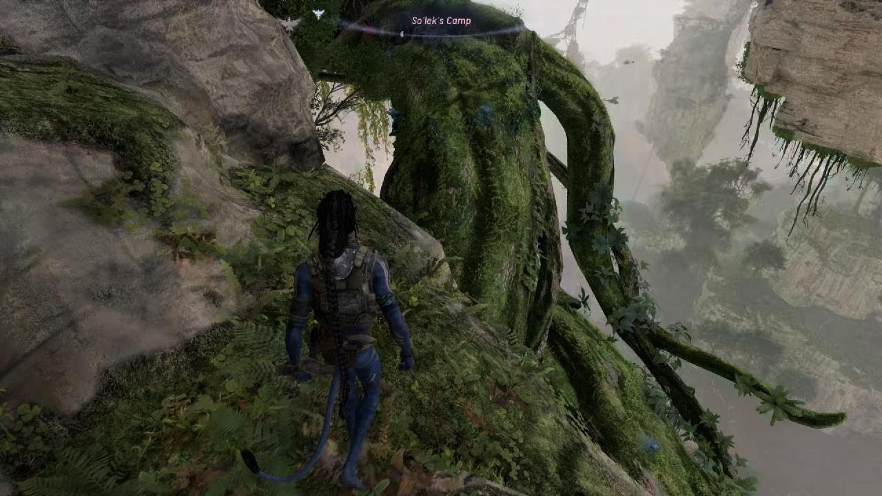 Avatar: Frontiers of Pandora | Exploring So'lek's base ( it's huge) | 1 Hour 3rd Person Perspective