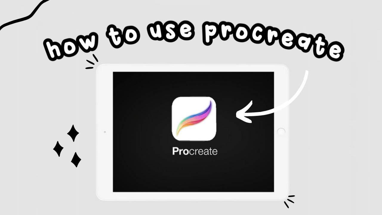 PROCREATE FOR BEGINNERS // How To Use Procreate - Procreate 101 with iPad