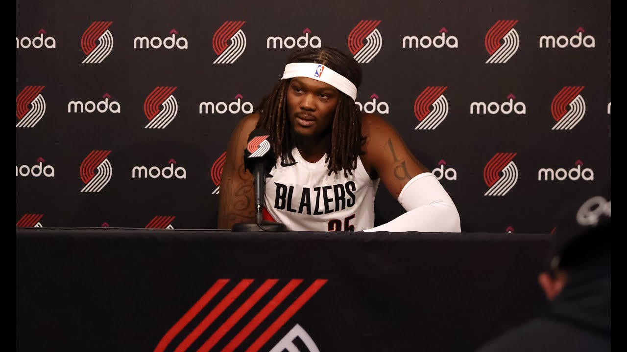 Robert Williams III Discusses His Health, Portland's Bigs At 2025 Media Day | Portland Trail Blazers