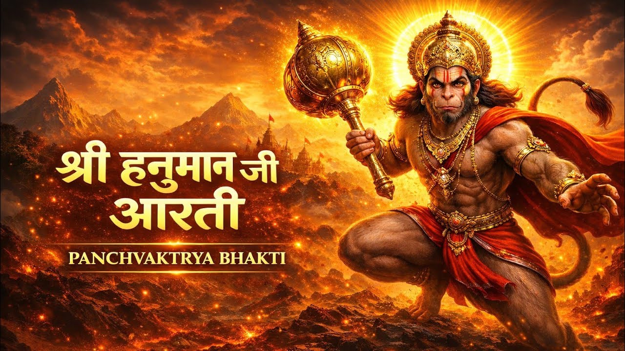 Hanuman Ji Ki Aarti | Most Powerfull Aarti for Success & Protection 