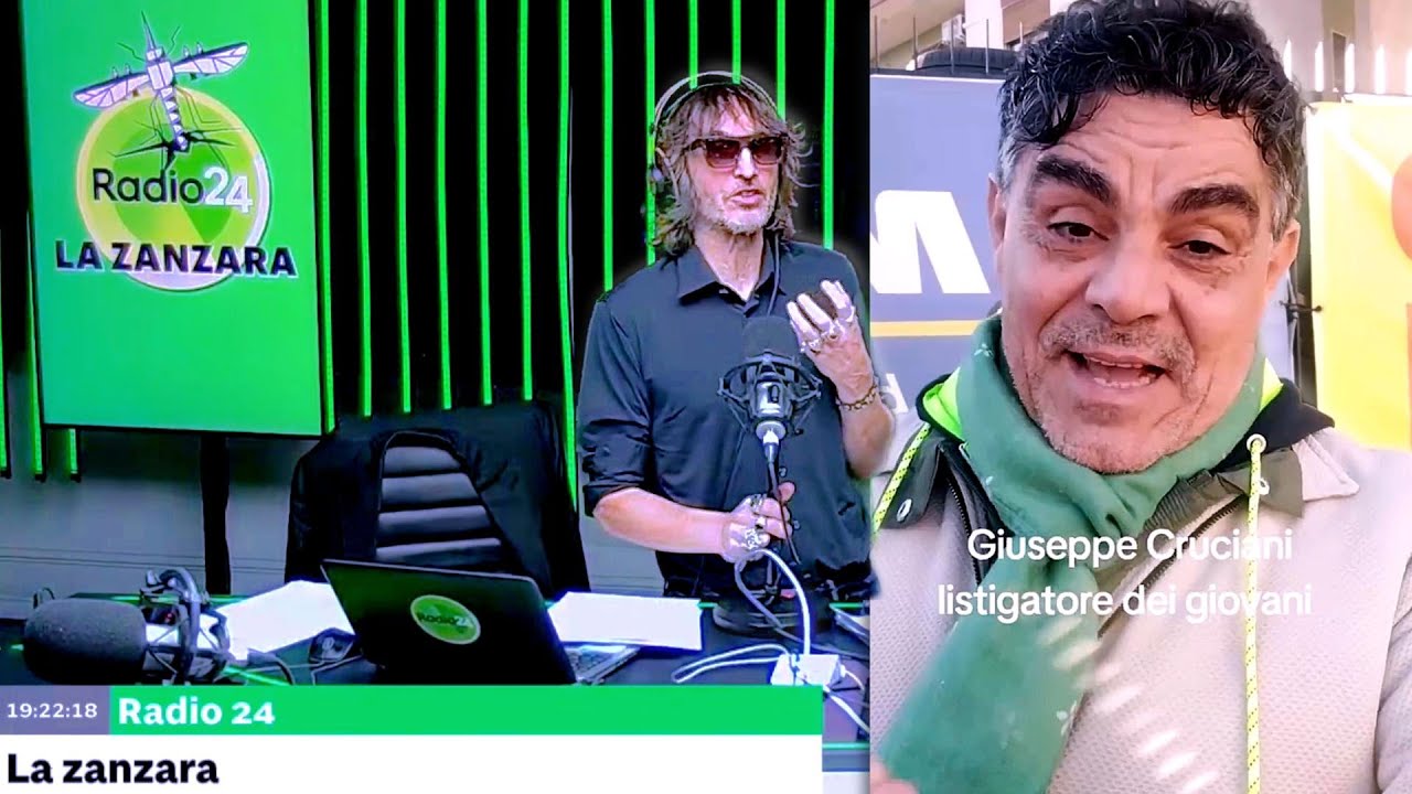 Francesco Benigno: Cruciani &egrave; pericoloso per i giovani - La Zanzara 10.4.2025