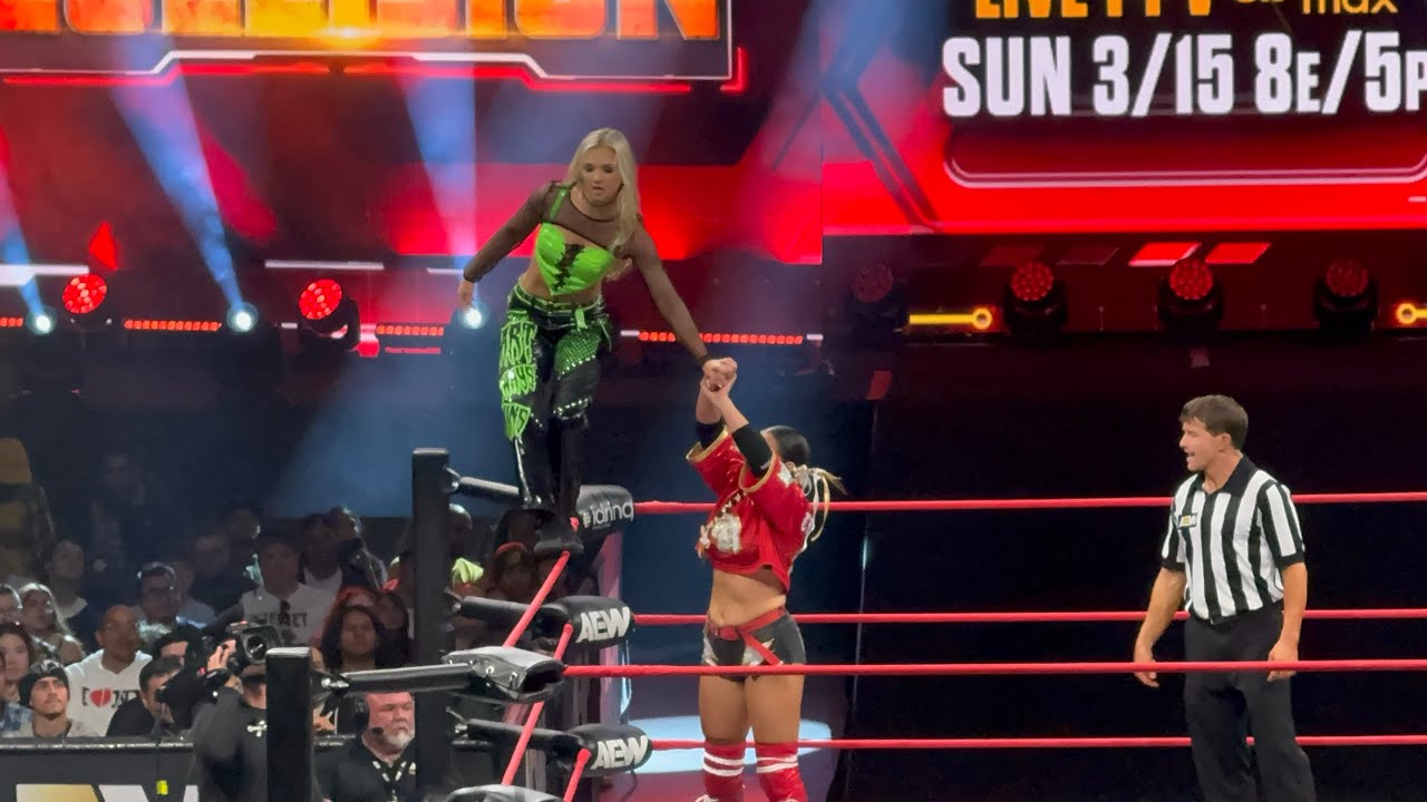 AEW Collision 2/21/26 Thunder Rosa vs Julia Hart full match Thunder Rosa Return match #aew 