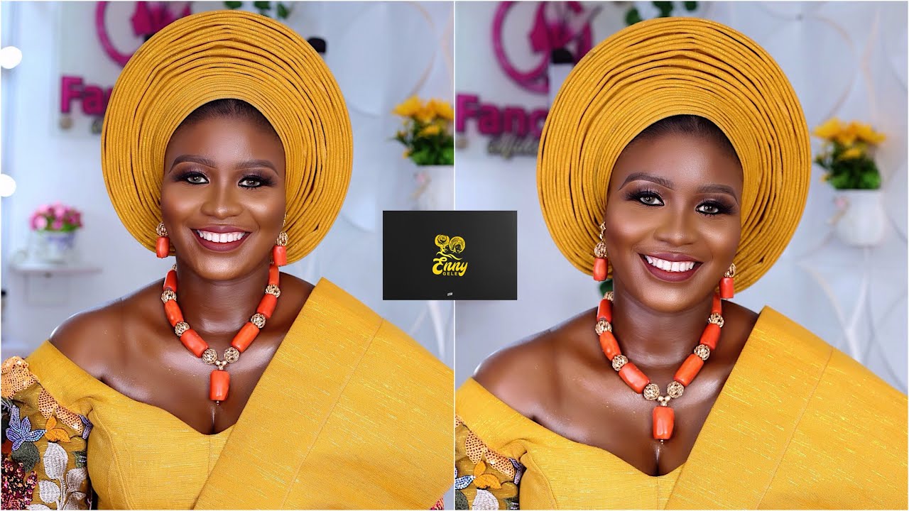 BEST BRIDAL ROUND GELE TUTORIAL