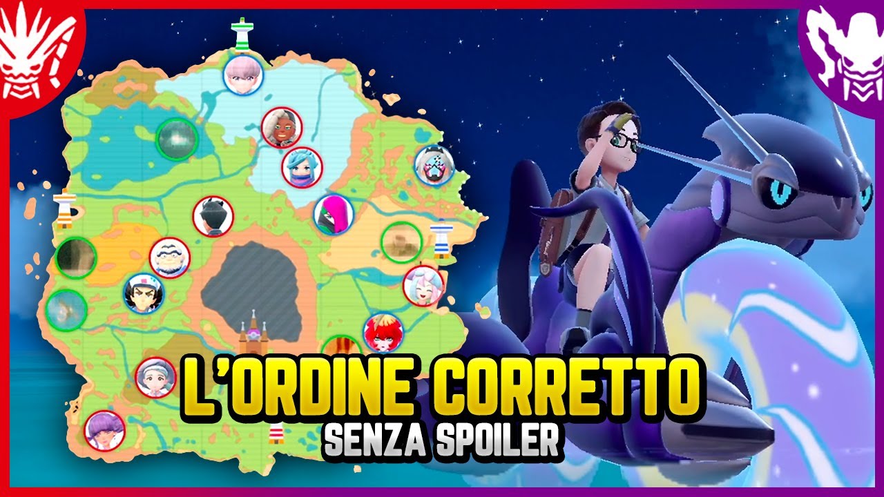 L'ordine corretto da seguire su Pokemon Scarlatto e Violetto! NO SPOILER