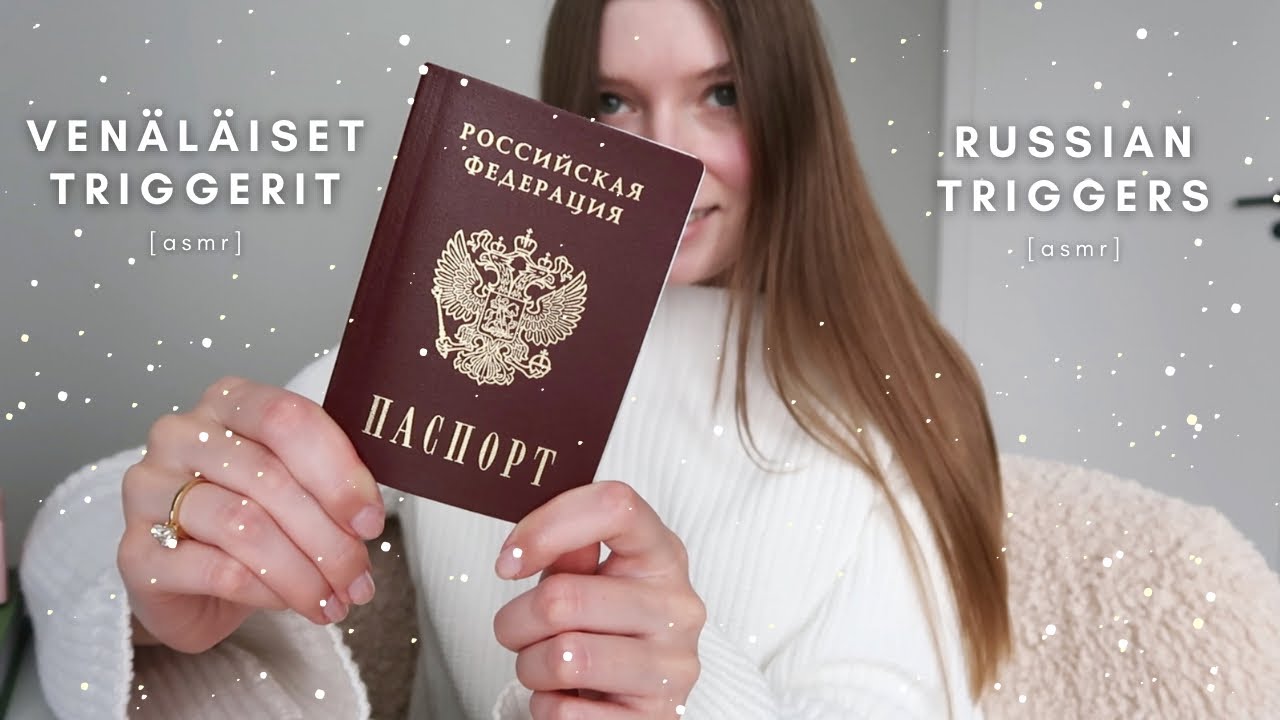 ASMR suomi | Venäläiset triggerit 🪆 Russian triggers