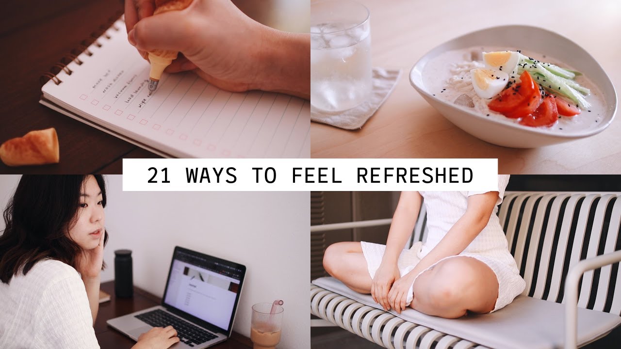 🚿 21 WAYS TO GET OUT OF A SLUMP | My Reset Routine