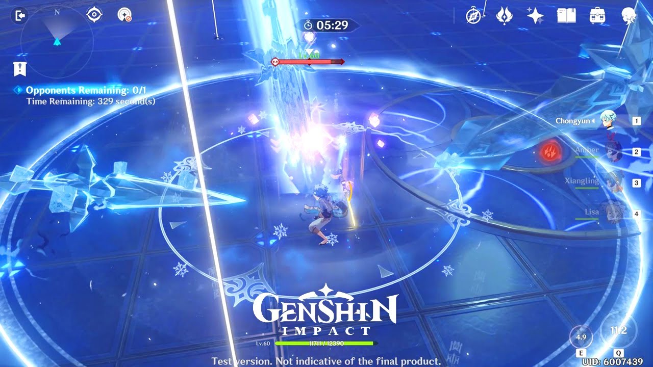 Genshin Impact - Adventure Rank 35 Challenge Gameplay - Shrine of Depths Unlock
