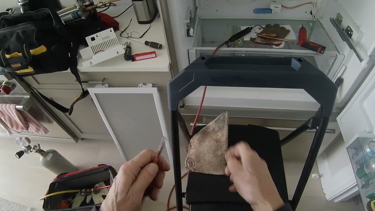 Sub-Zero BI-36 Evaporator coil Removal and Replace