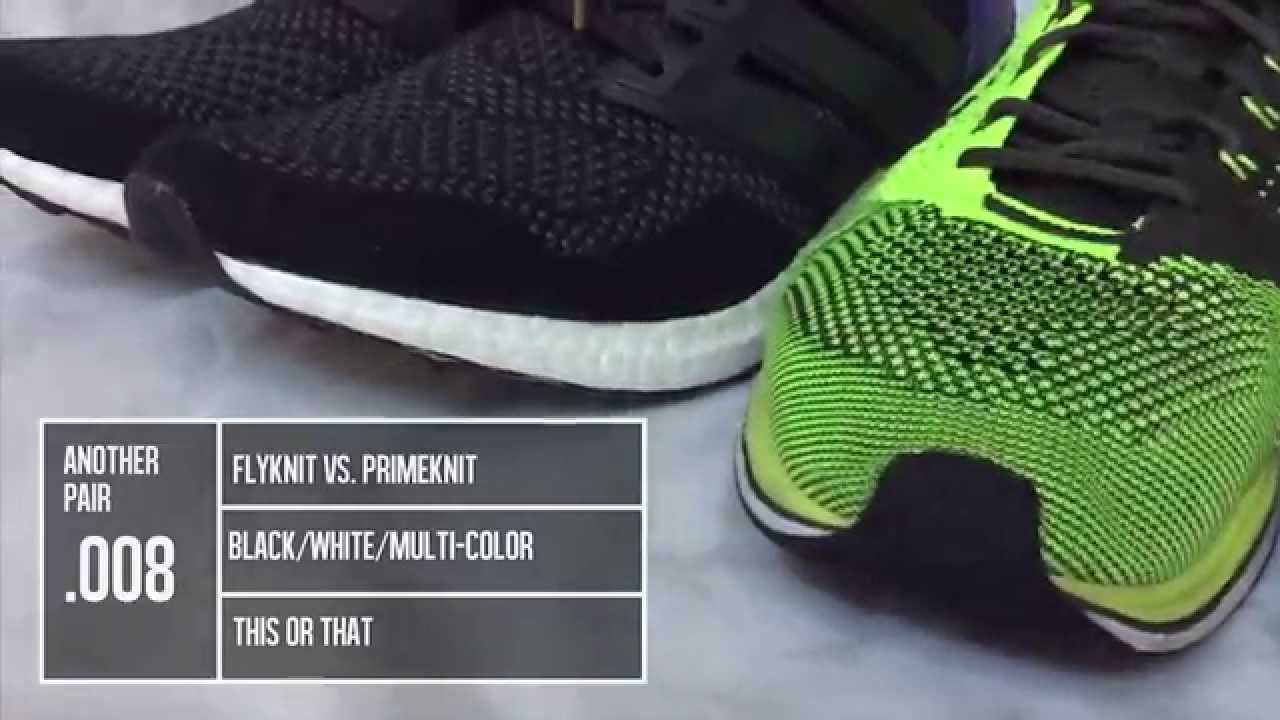 This or That: Flyknit vs Primeknit