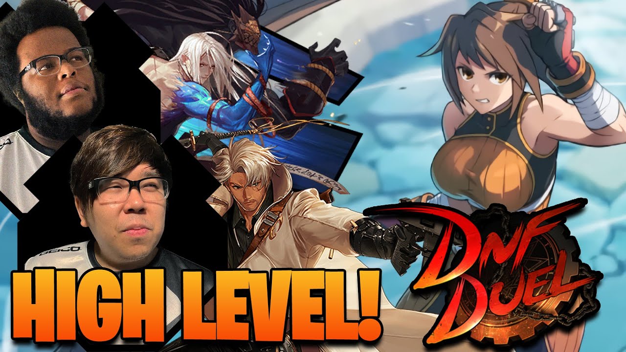I fought both Justin Wong & Kizzie Kay!? | High Level DNF Duel Ranked Matches