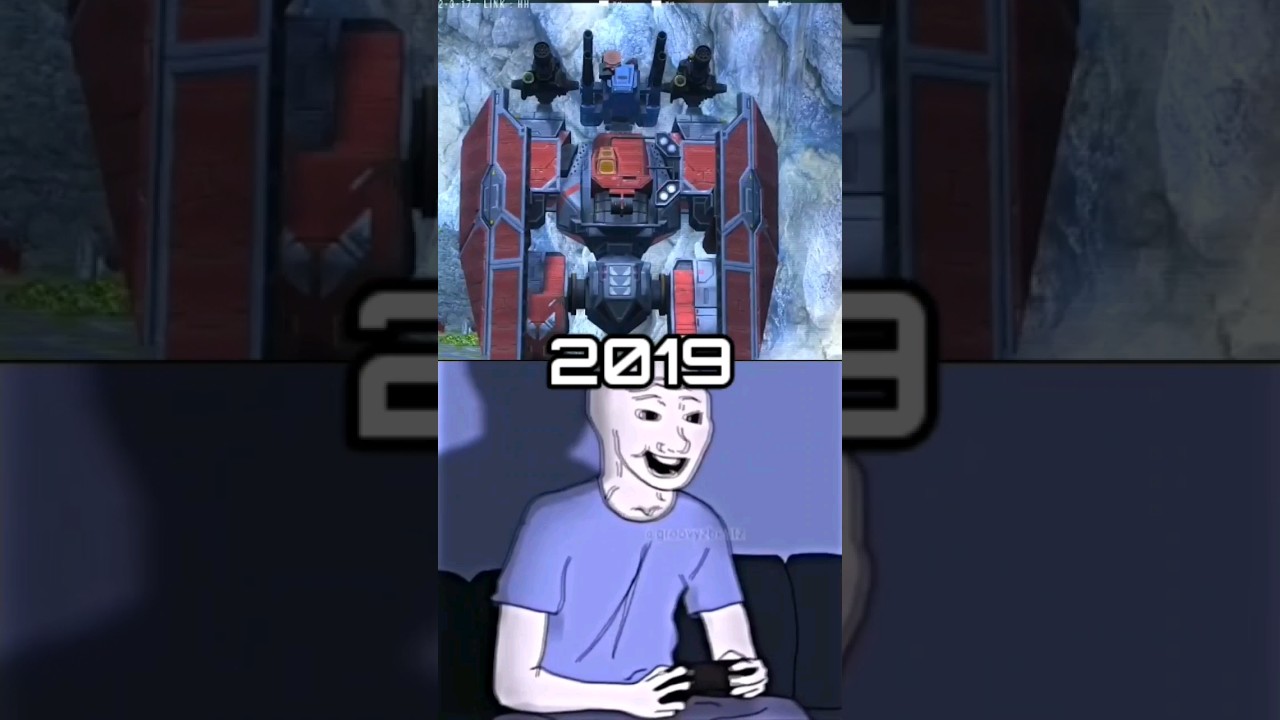 War Robots 2019 🆚 2024 |  #warrobots #viral #shorts
