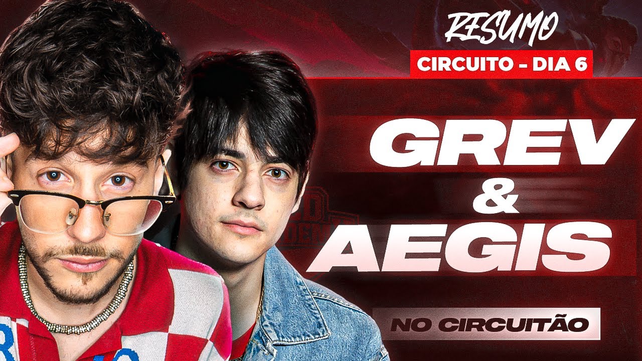AEGIS E GREVTHAR NO CIRCUITÃO - RED x FLA | Ilha das Lendas
